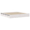 vidaXL with Storage White 200 x 200 cm Wood