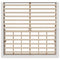vidaXL with Storage White 200 x 200 cm Wood