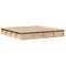 vidaXL with Storage Brown 180 x 200 cm Wood