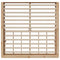 vidaXL with Storage Brown 180 x 200 cm Wood