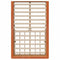 vidaXL with Storage Manual Wax brown 120 x 200 cm Solid wood