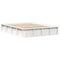 vidaXL with Storage White 135 x 190 cm Wood