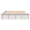 vidaXL with Storage White 135 x 190 cm Wood