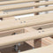 vidaXL with Storage White 120 x 190 cm Wood