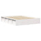 vidaXL with Storage White 120 x 190 cm Wood