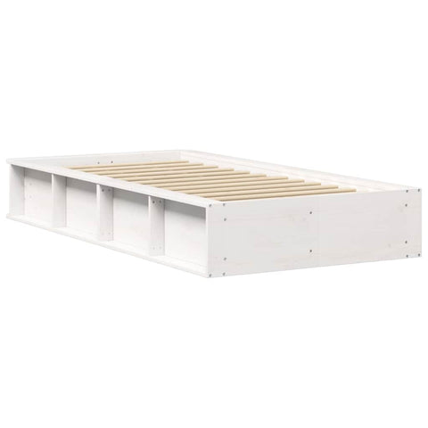 vidaXL with Storage White 80 x 200 cm Wood