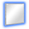 vidaXL LED Bathroom Mirror Grey Sonoma 40x8.5x37 cm Engineered Wood