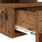 vidaXL Floating Nightstand Old Wood 40x31x27 cm Engineered Wood