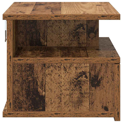 vidaXL Floating Nightstand Old Wood 40x31x27 cm Engineered Wood