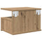 vidaXL Floating Nightstand Artisan oak 40 x 31 x 27 cm Engineered wood