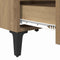 vidaXL Bed Cabinet Artisan Oak 40x35x50 cm Engineered Wood