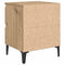 vidaXL Bed Cabinets 2 pcs Artisan Oak 40x35x50 cm Engineered Wood
