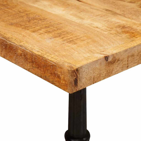 vidaXL Bistro Table Brown 50 x 50 x 76 cm Solid mango wood