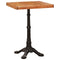 vidaXL Bistro Table Brown 50 x 50 x 76 cm Solid acacia wood