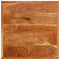 vidaXL Bistro Table Brown 50 x 50 x 76 cm Solid acacia wood