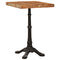 vidaXL Bistro Table Brown 50 x 50 x 76 cm Solid reclaimed wood