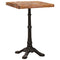 vidaXL Bistro Table Brown 50 x 50 x 76 cm Solid reclaimed wood