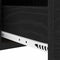 vidaXL Bedside Table 2 pcs Black oak 30 x 48 x 61 cm Engineered wood