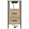 vidaXL Bedside Table Sonoma oak 30 x 48 x 61 cm Engineered wood