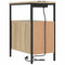 vidaXL Bedside Table 2 pcs Sonoma oak 30 x 48 x 61 cm Engineered wood