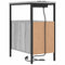 vidaXL Bedside Table 2 pcs Grey sonoma 30 x 48 x 61 cm Engineered wood