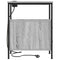 vidaXL Bedside Table 2 pcs Grey sonoma 30 x 48 x 61 cm Engineered wood