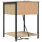 vidaXL Bedside Cabinet with Drawer 2 pcs Sonoma oak 42 x 41 x 56 cm