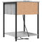 vidaXL Bedside Cabinet Grey sonoma 42 x 41 x 56 cm Engineered wood