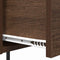 vidaXL Bedside Cabinet 2 pcs Brown oak 42 x 41 x 56 cm Engineered wood