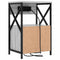 vidaXL Bedside Cabinet Grey sonoma 40 x 31 x 60 cm Engineered wood