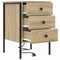 vidaXL Bedside Cabinet with Drawer 2 pcs Sonoma oak 42 x 41 x 61 cm