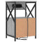 vidaXL Bedside Cabinet Grey sonoma 40 x 31 x 60 cm Engineered wood