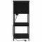 vidaXL Bedside Cabinet Black oak 55 x 31 x 76 cm Engineered wood