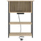 vidaXL Bedside Cabinet Sonoma oak 55 x 31 x 76 cm Engineered wood