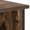 vidaXL Bedside Cabinet Smoked oak 55 x 31 x 76 cm Engineered wood