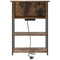 vidaXL Bedside Cabinet Smoked oak 55 x 31 x 76 cm Engineered wood