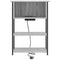 vidaXL Bedside Cabinet Grey sonoma 55 x 31 x 76 cm Engineered wood