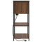 vidaXL Bedside Cabinet Brown oak 55 x 31 x 76 cm Engineered wood