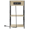 vidaXL Bedside Cabinet Sonoma oak 41 x 31 x 76 cm Engineered wood