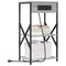 vidaXL Bedside Cabinet Grey sonoma 41 x 31 x 76 cm Engineered wood