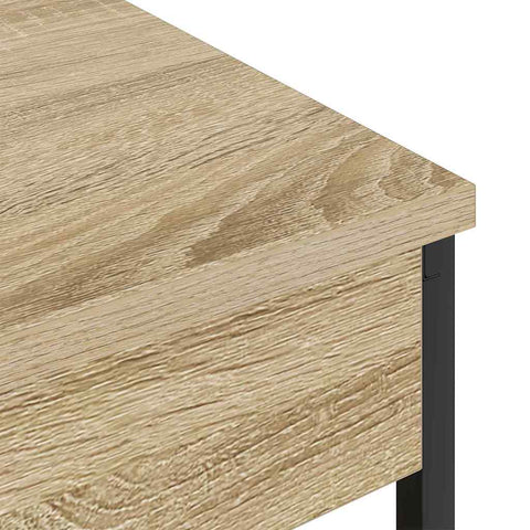 vidaXL Bedside Cabinet Sonoma oak Engineered wood