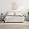 vidaXL Bedside Cabinet Grey sonoma Engineered wood