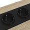 vidaXL Bedside Cabinet 2 pcs Sonoma oak 41.5 x 40.5 x 55 cm