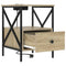 vidaXL Bedside Cabinet 2 pcs Sonoma oak 41.5 x 40.5 x 55 cm