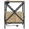 vidaXL Bedside Cabinet 2 pcs Sonoma oak 41.5 x 40.5 x 55 cm