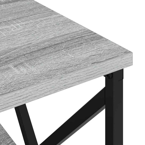 vidaXL Bedside Cabinet 2 pcs Grey sonoma 41.5 x 40.5 x 55 cm