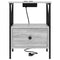 vidaXL Bedside Cabinet 2 pcs Grey sonoma 41.5 x 40.5 x 55 cm
