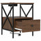 vidaXL Bedside Cabinet Brown oak 41.5 x 40.5 x 55 cm Engineered wood