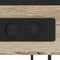vidaXL Bedside Cabinet Sonoma oak 40 x 27 x 76 cm Engineered wood