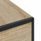 vidaXL Bedside Cabinet Sonoma oak 40 x 27 x 76 cm Engineered wood